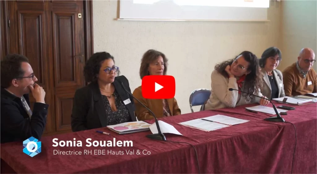 Intervention de Sonia Soualem (Directrice RH EBE Hauts Val & Co) dans le cadre des Rencontres Régionales TZCLD Occitanie 2025