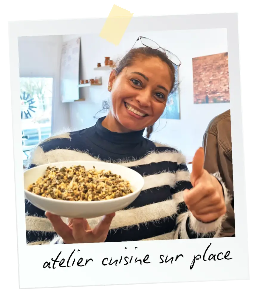 Atelier cuisine au restaurant Mamassane