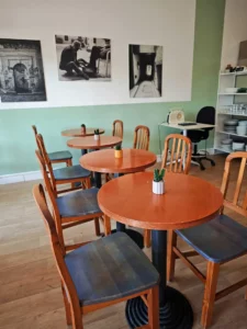 La salle de notre restaurant associatif Mamassane